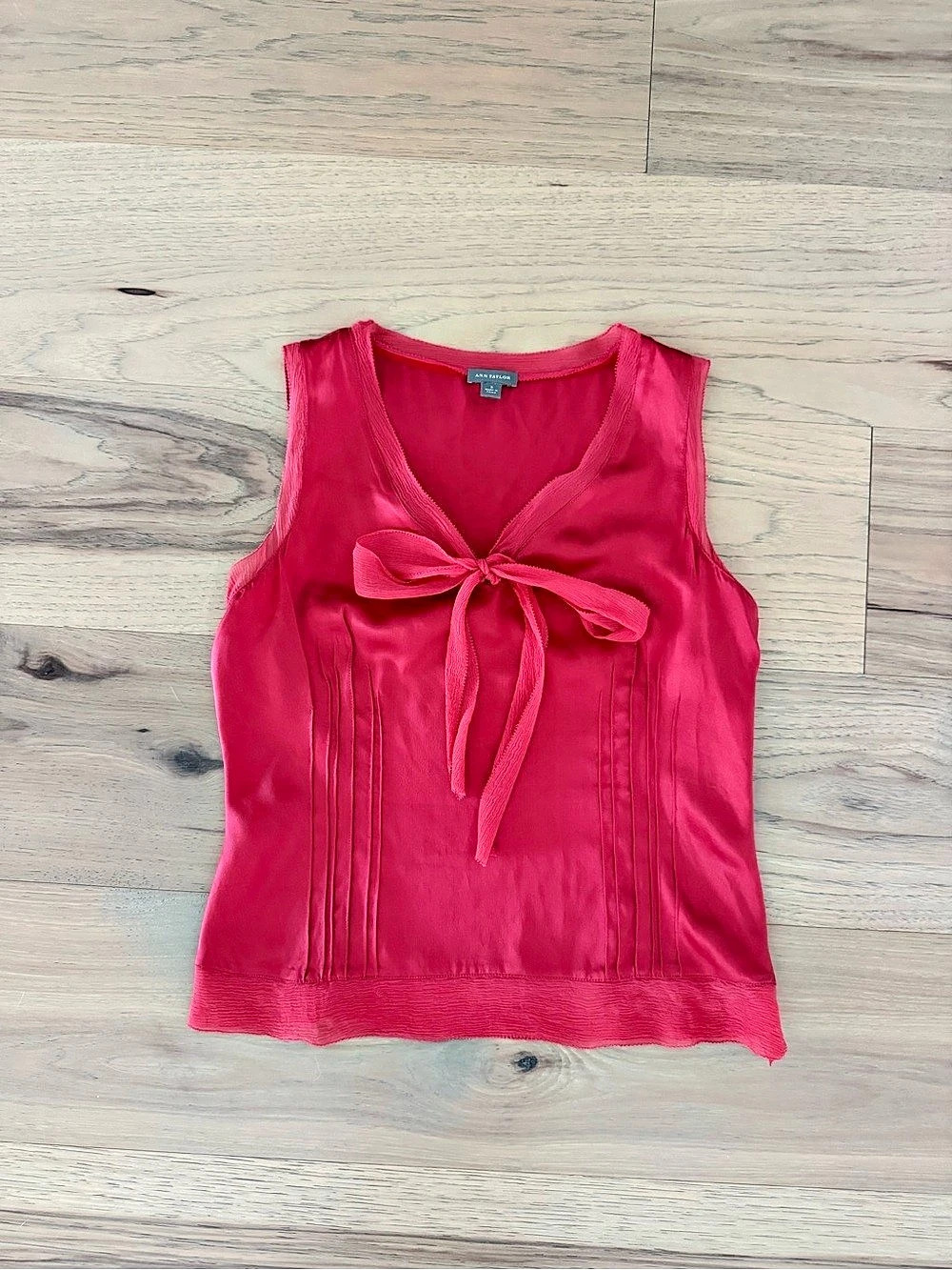 Ann Taylor 100% Silk Top